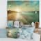 Designart - Coastal Pastel Horizon - Nautical & Coastal Canvas Art